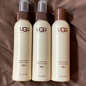 UGG boot sheepskin care products